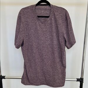 Lululemon Men's Heathered Purple T-Shirt